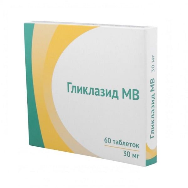 Гликлазид МВ Озон таблетки 30 мг N 60