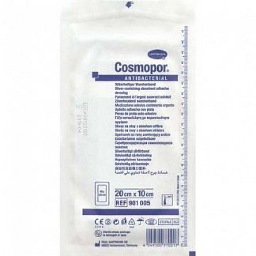 Hartmann Cosmopor antibacterial повязка пластырного типа 20х10 см