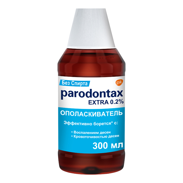 Ополаскиватель Пародонтакс экстрактома для полости рта 300 мл