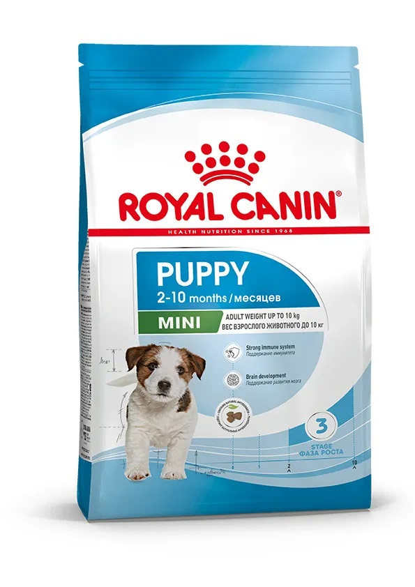 Корм для щенков мелких пород Royal canin mini junior 800 г