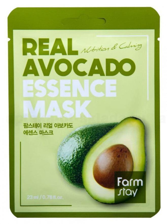 FarmStay тканевая маска для лица с экстрактом авокадо 23 мл