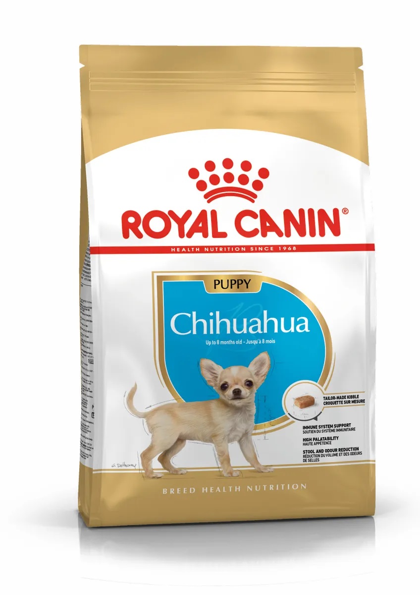 Корм для щенков чихуахуа Royal canin chihuahua junior/puppy 1.5 кг