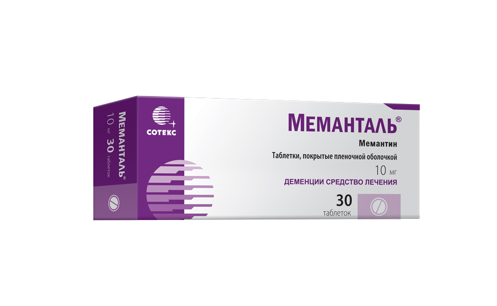 Меманталь тб п/о 10 мг N 30