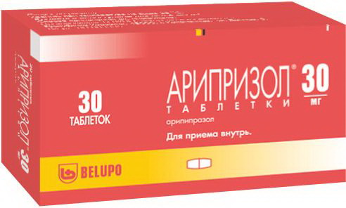 Арипризол тб 30 мг N 30