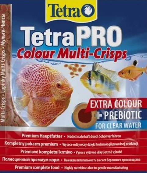 Корм чипсы для рыб Tetra pro colour 12 г crisps усиление окраса