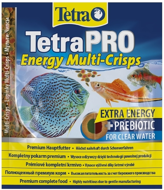 Корм чипсы для рыб Tetra pro energy 12 г multi crisps
