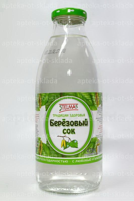 Stelmas Березовый сок с сахаром 730мл
