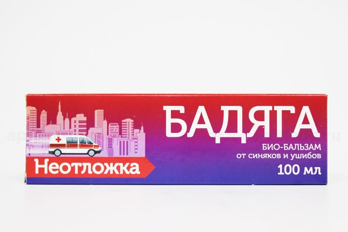 Неотложка Био-бальзам бадяга 100 мл
