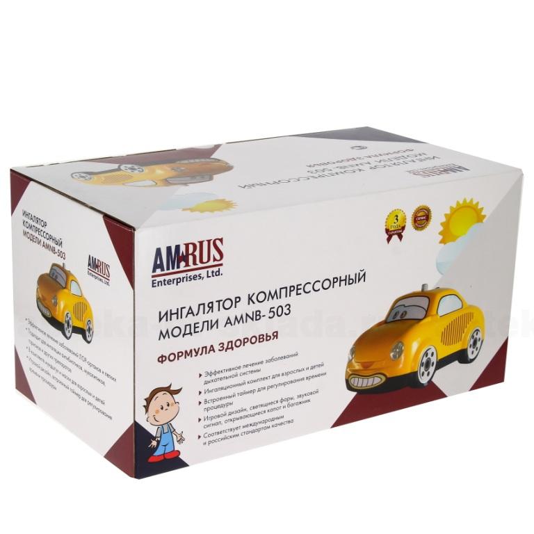 AmRus Ингалятор компрессорный AMNB-503 машинка