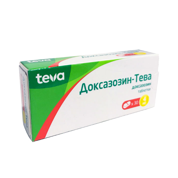 Доксазозин - Тева тб 4 мг N30