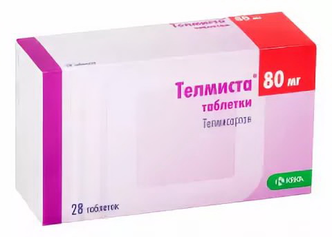 Телмиста тб 80 мг N 28