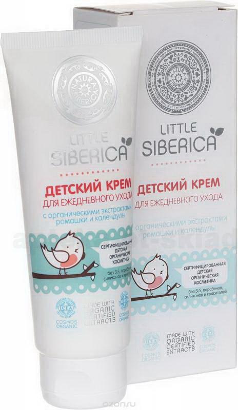 Little Siberica крем детский для ежед ухода 75мл ромашка/календула