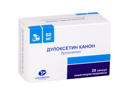 Дулоксетин Канон капс кишечнораств 60 мг N 28