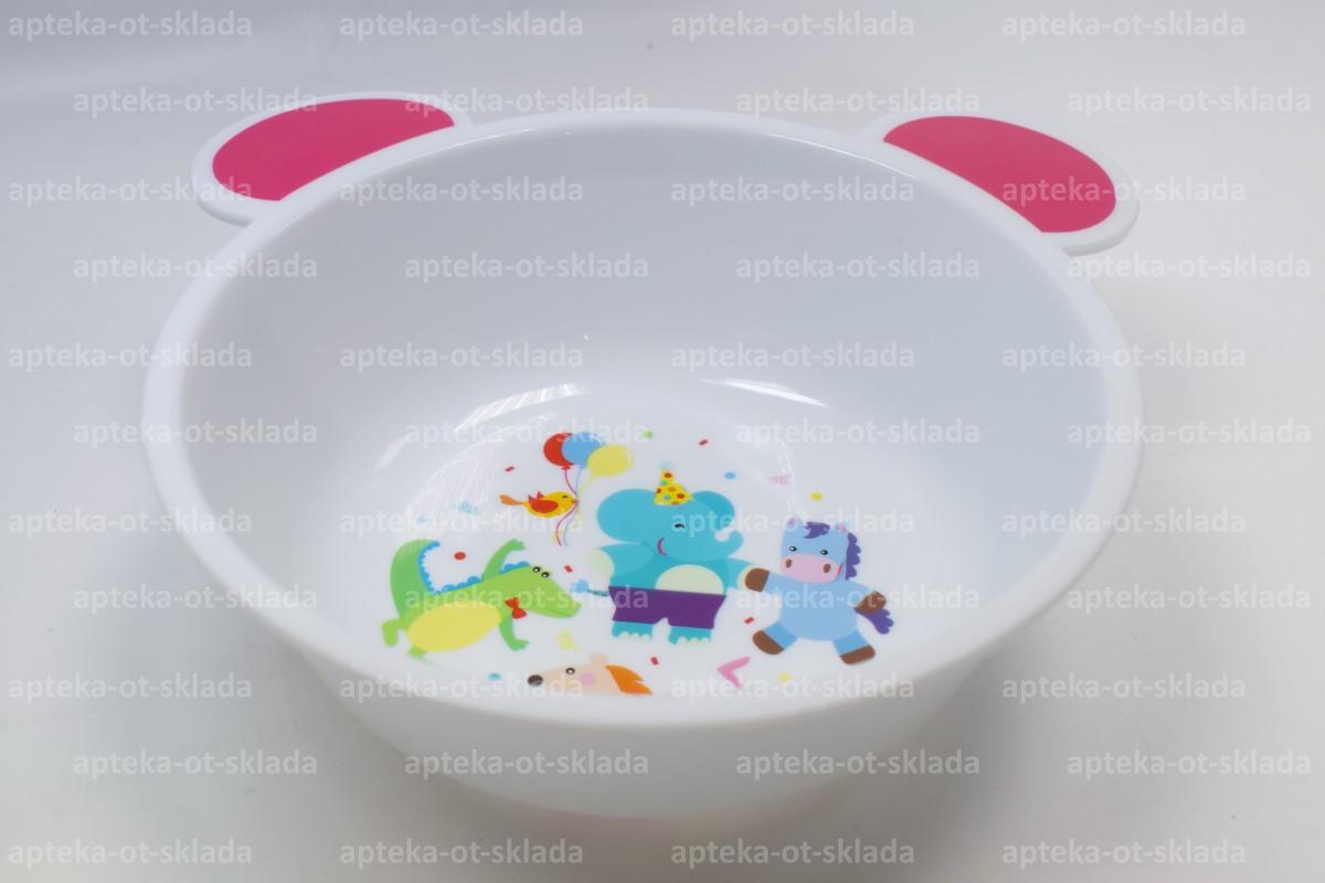 Canpol babies миска пластиковая с ушками