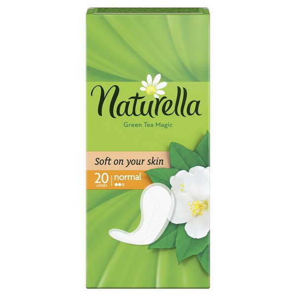 Прокладки Натурелла ежедневные нормал Green Tea magic N 20