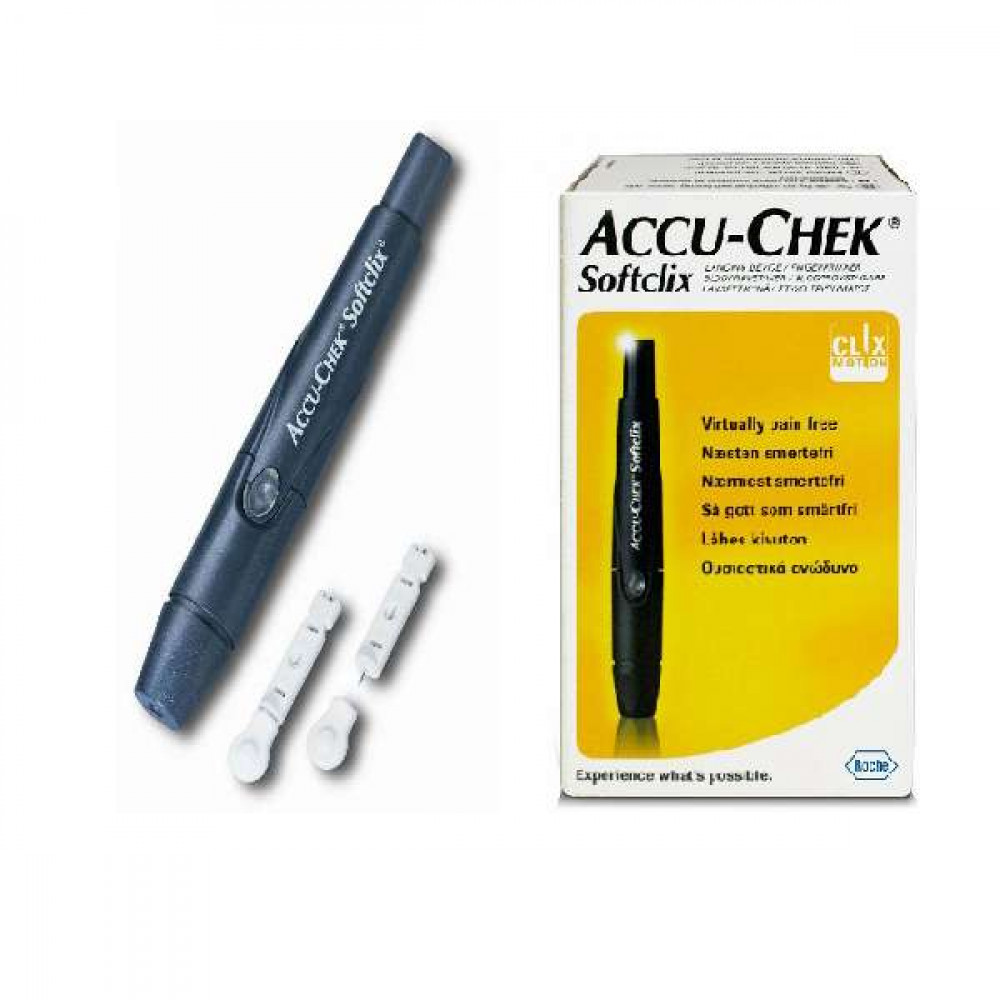 Accu-Chek SoftClix устройство для прокалывания пальца с ланцетом