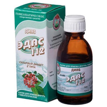 ЭДАС-112 капли Диаб (при сахарном диабете) 25 мл