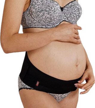 ФЭСТ бандаж дородовой р.124-128 черный /1444/ универсальный