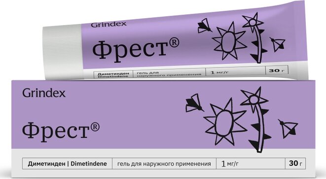 Фрест гель д/наружн применения 1мг/г 30г N 1