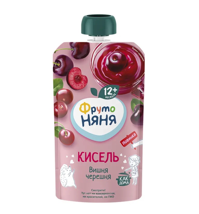 ФрутоНяня кисель вишня/черешня 130 мл N 1