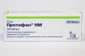 Инсулин Протафан НМ 100МЕ/мл 10мл фл