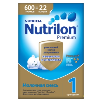 Нутрилон-1 премиум молочная смесь сухая начальная адаптированная с рождения 600 г