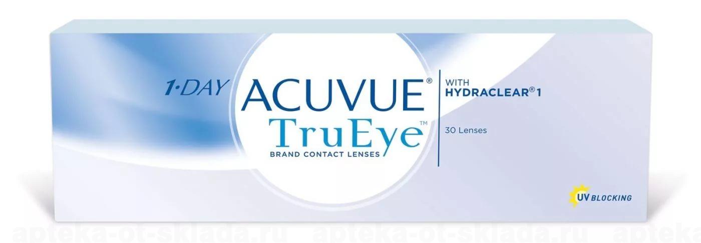 Линзы контактные 1 Day Acuvue TruEye 8.5/ -4.00 N 30