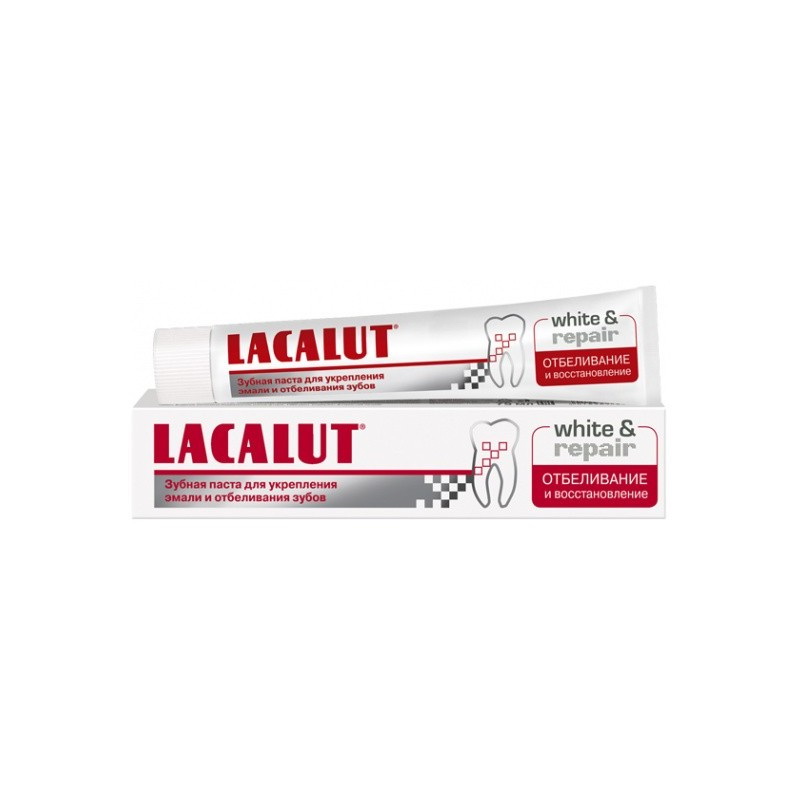 Lacalut White Repair зубная паста 75мл