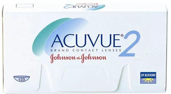 Линзы контактные Acuvue 2 8.3/ -2.00 N 6