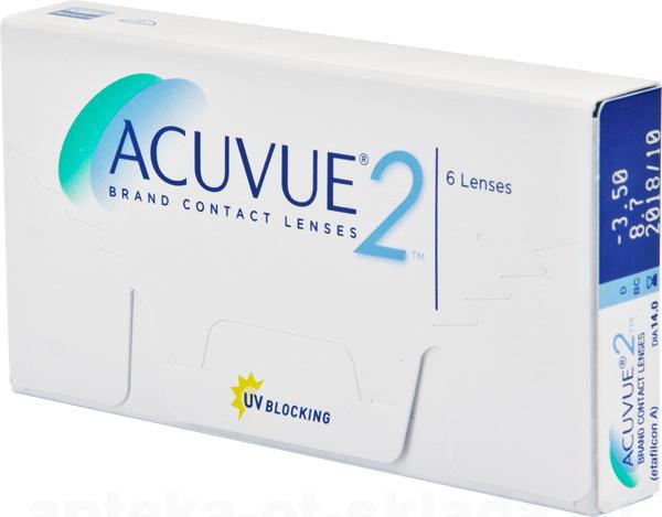 Линзы контактные Acuvue 2 8.3/ -2.50 N 6