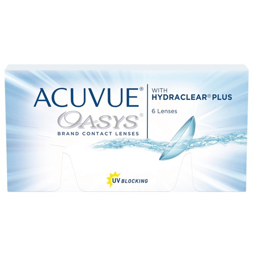 Линзы контактные Acuvue Oasys with Hydraclear plus 8.4/-5.75 N 6