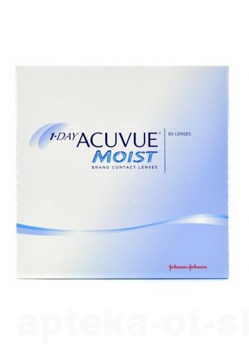 Линзы контактные 1 Day Acuvue MOIST 8.5/ -1.25 N 90