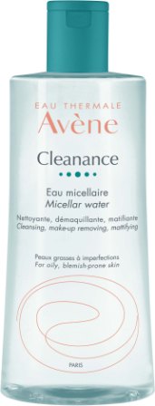 Avene Cleanance мицеллярная вода для лица и кожи вокруг глаз 400мл