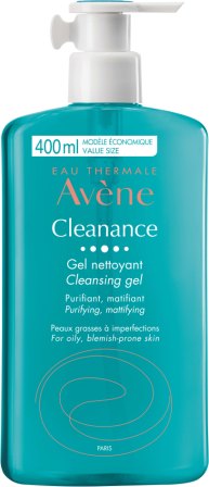 Avene Cleanance гель очищающий для жирной и проблемной кожи 400мл