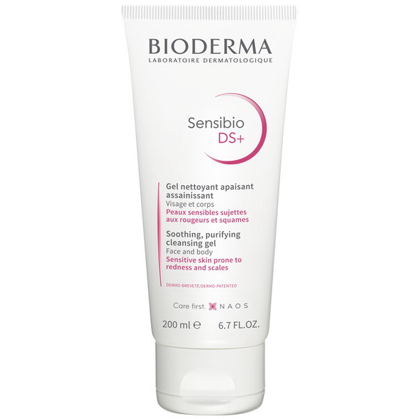 Bioderma Sensibio DS+ гель очищающий для чувствительной кожи 200мл