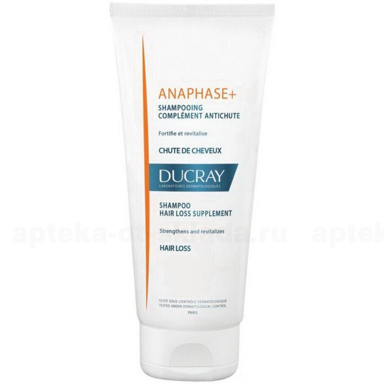 Ducray anaphase+ шампунь для ослабленных /выпадающих волос 200 мл