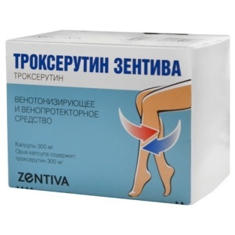 Троксерутин капс 300 мг N 90