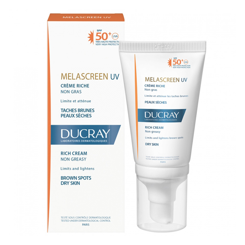 Ducray melascreen uv 40 мл N 1фотозащитный крем SPF 50+ для нормальной/комбинированной кожи 40 мл