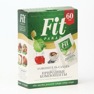 ФитПарад 7 пищевая добавка-смесь подсластителей (сахарозаменитель) саше 1г N 60