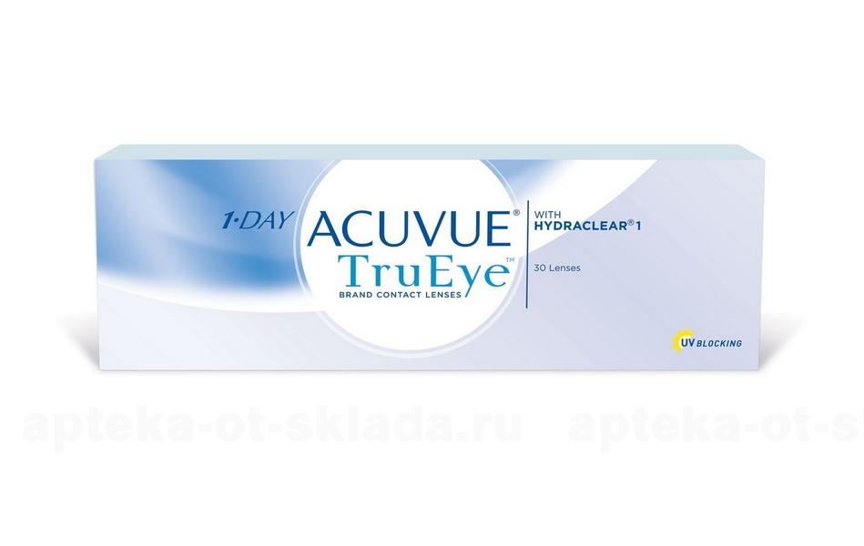 Линзы контактные 1 Day Acuvue TruEye 9.0/ -1.25 N 30