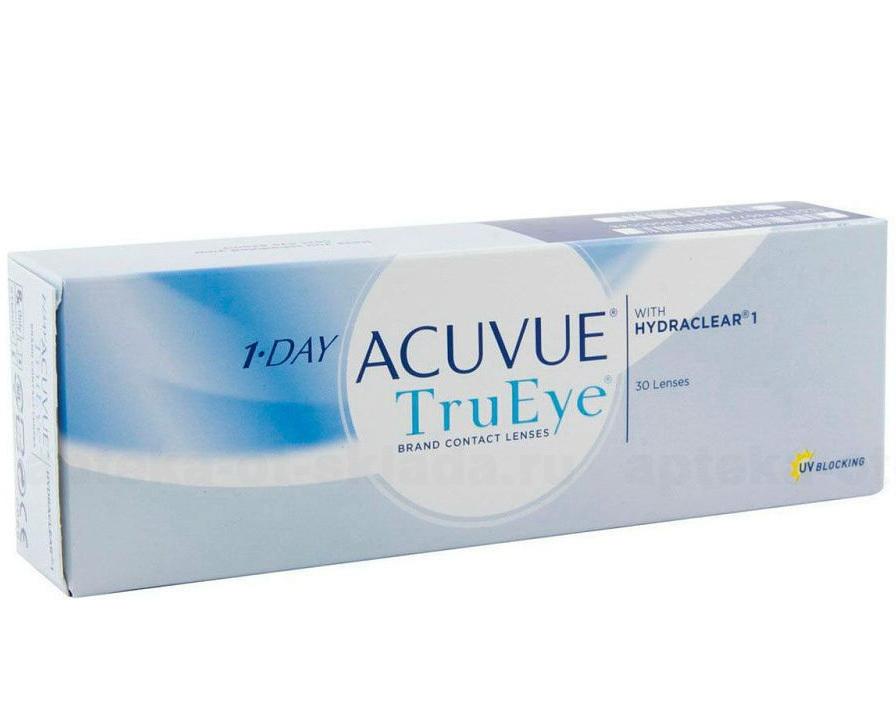 Линзы контактные 1 Day Acuvue TruEye 8.5/ +5.25 N 30