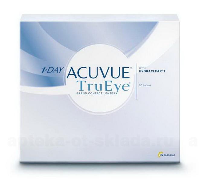 Линзы контактные 1 Day Acuvue TruEye 8.5/ +2.00 N 90