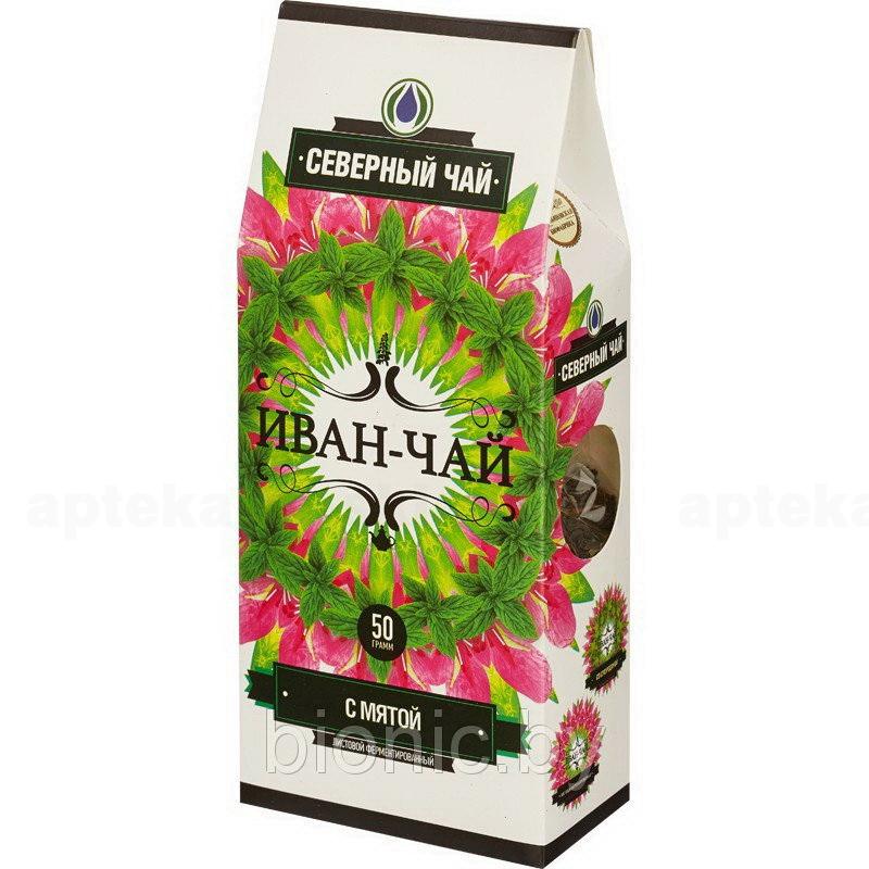 Иван-чай с мятой и смородиной ферментированный фиточай 50г