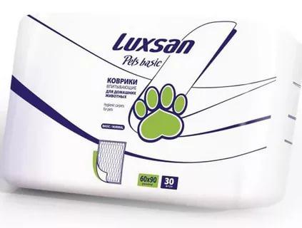 Luxsan Pets Basic коврики впитывающие для животных 60х90 нормал N 30