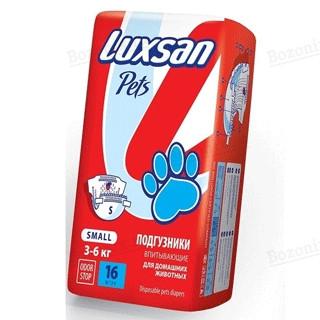 Luxsan Pets подгузники впитывающие для животных 3-6кг S N 16