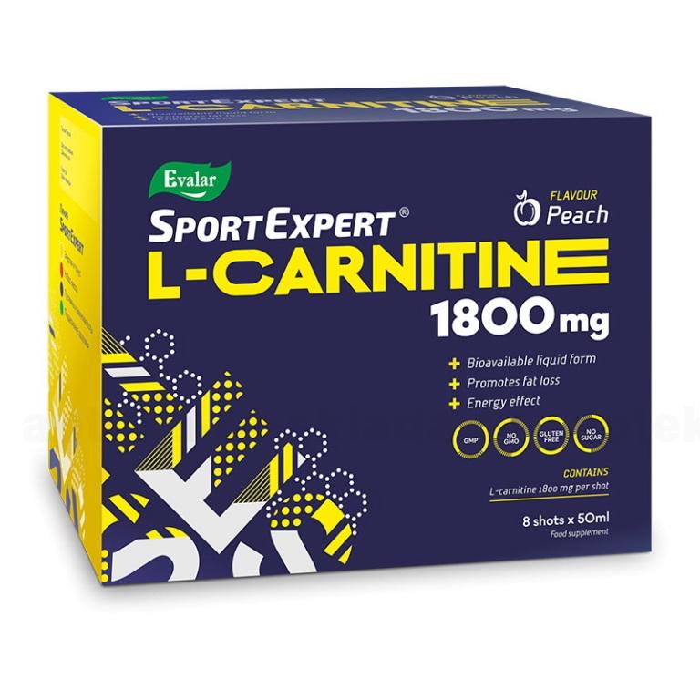 СпортЭксперт L- карнитин 1800 мг со вкучом персика фл 50 мл N 8