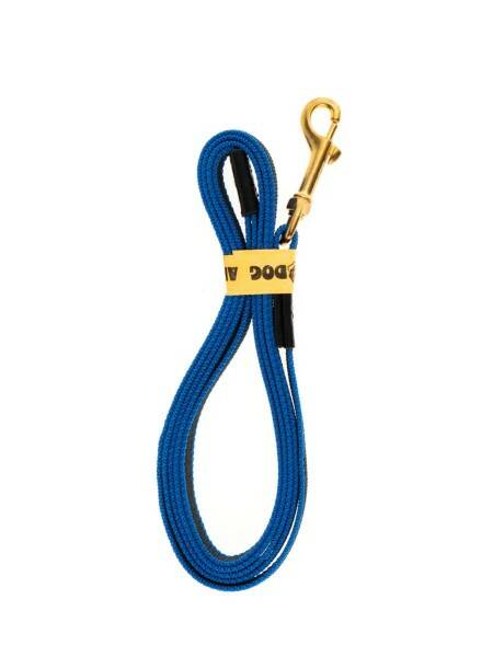 Поводок прорезиненный для собак синий Add dog 20мм/2м