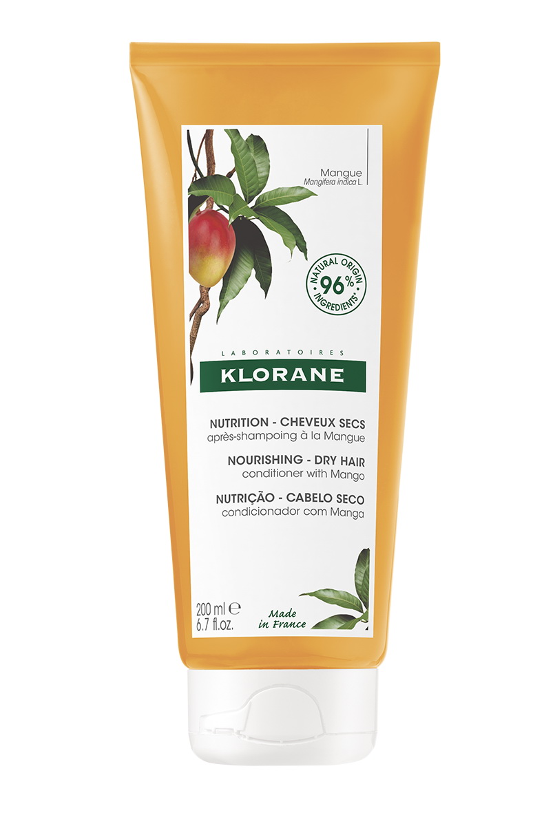 Klorane бальзам-кондиционер 200мл питательный с маслом манго для сухих волос
