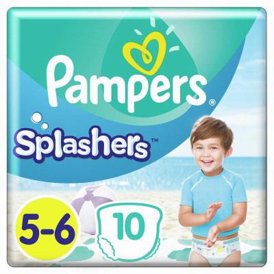 Подгузники Pampers Splashers для плавания р.5-6 (14+кг) N 10