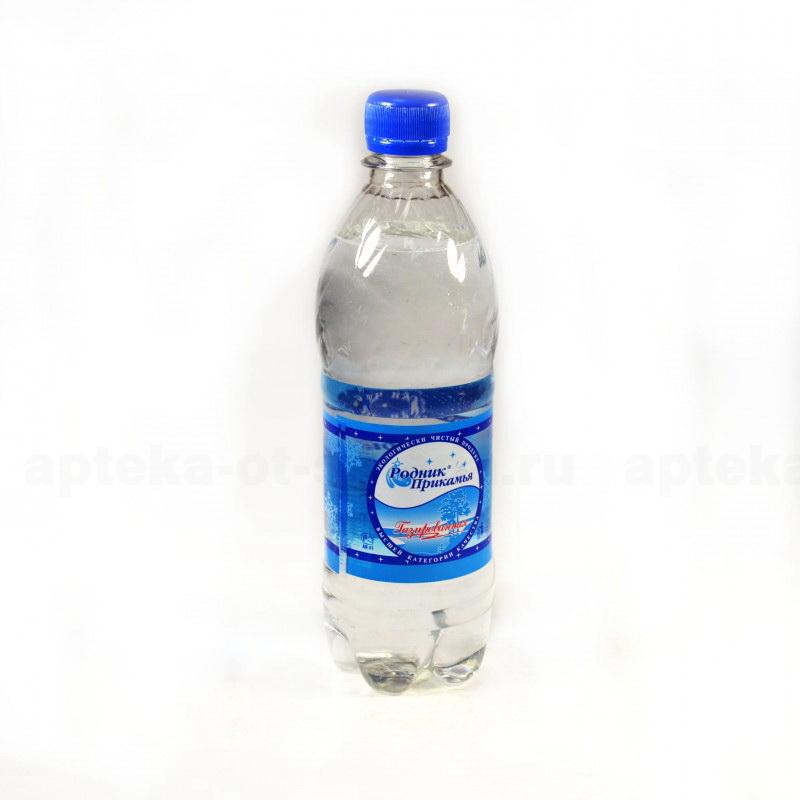Родник Прикамья вода артезианская питьевая 0,5 л